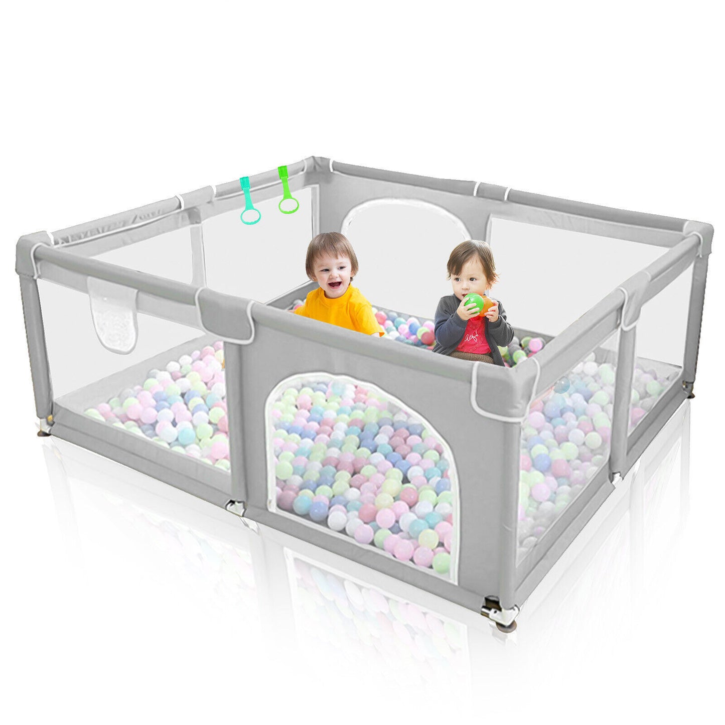 Baby Playpen With Mat